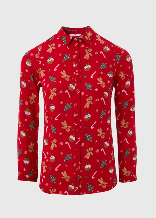 Red Christmas Gingerbread Shirt - 8 Image 4