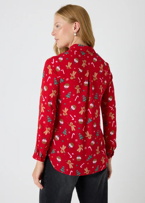 Red Christmas Gingerbread Shirt - 8 Image 2