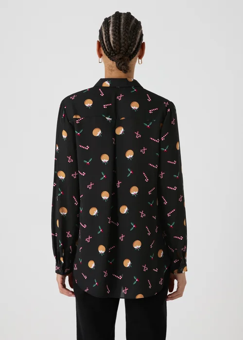 Black Christmas Pudding Shirt - 8 Image 2
