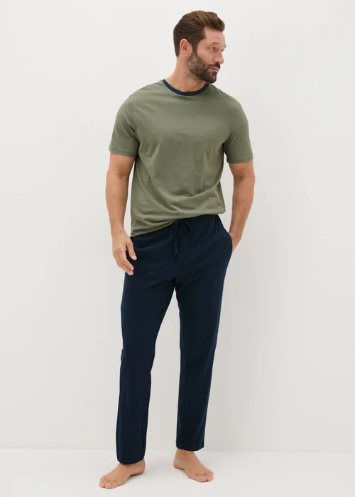 Green Basic Long Pyjama Set - Extra small Image 1