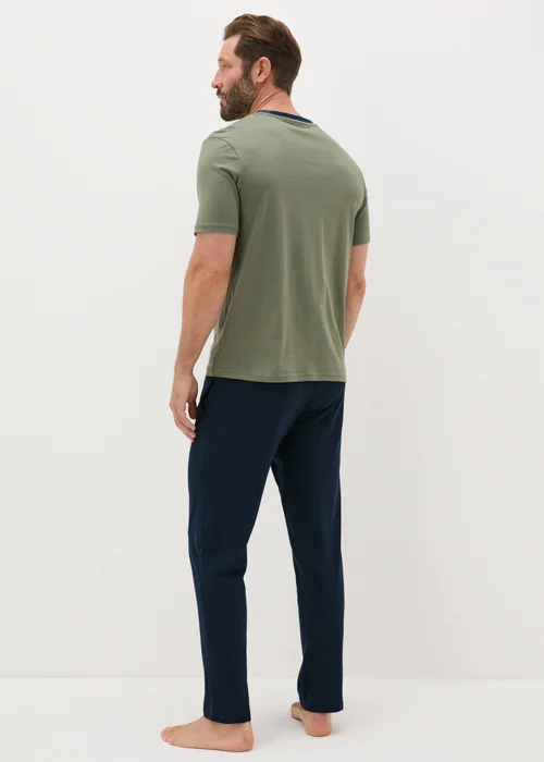 Green Basic Long Pyjama Set - Extra small Image 2