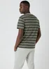 Khaki Stripe Pyjama Set - Extra small Image 2
