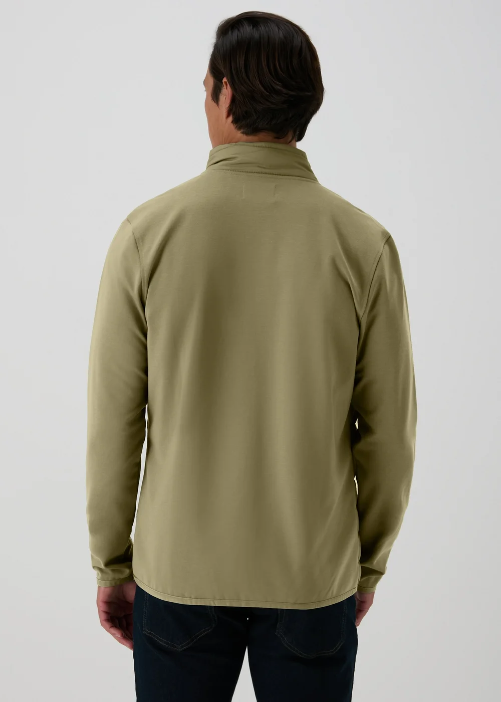 Green Zip Up Padded Jacket - Small Image 2