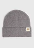 Grey Badge Beanie - One Size Image 1