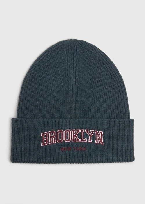 Charcoal Brooklyn Beanie - One Size Image 1