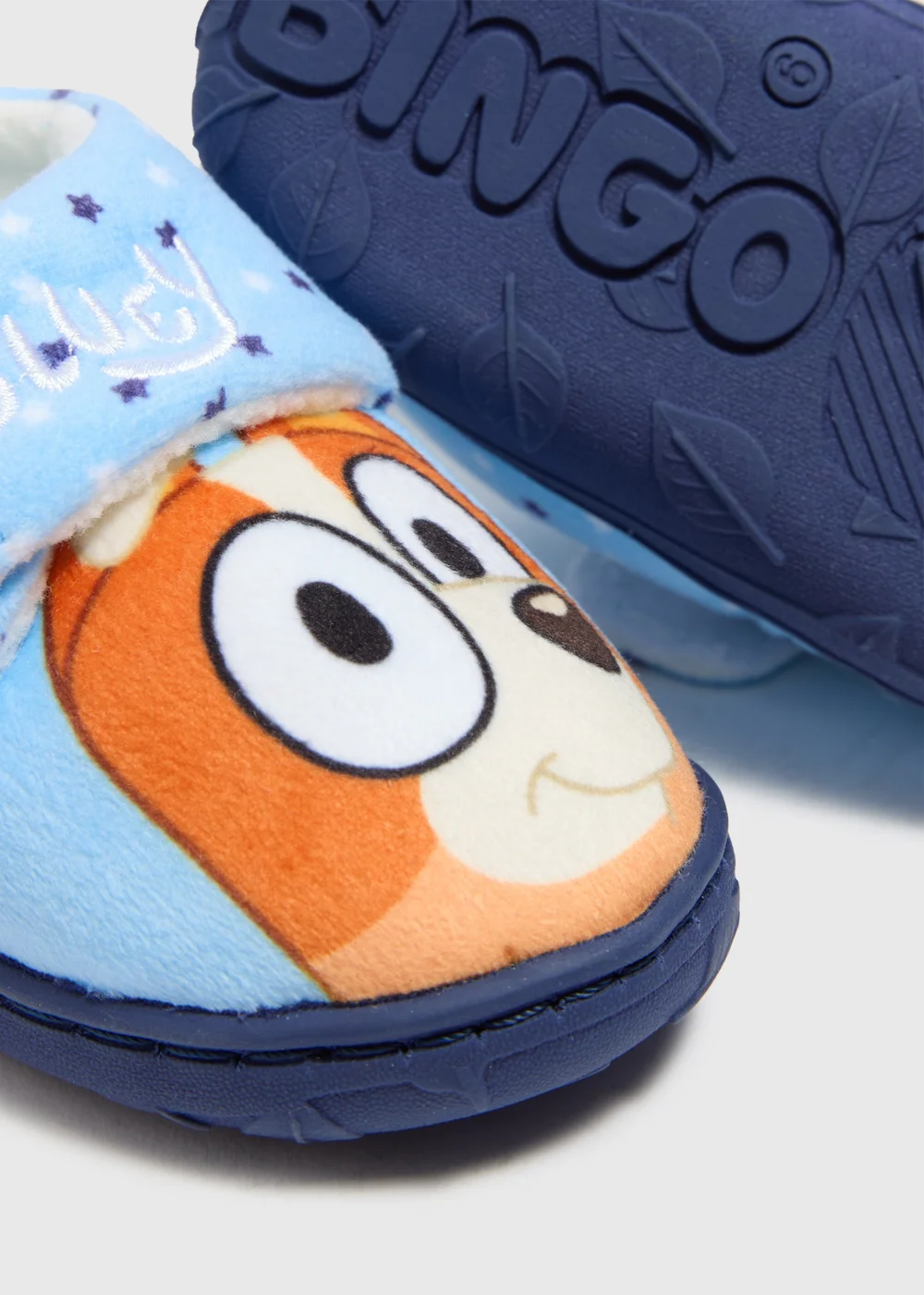 Bluey Kids Blue Cupsole Slippers (Younger 4-9) - 6 Infant Image 2