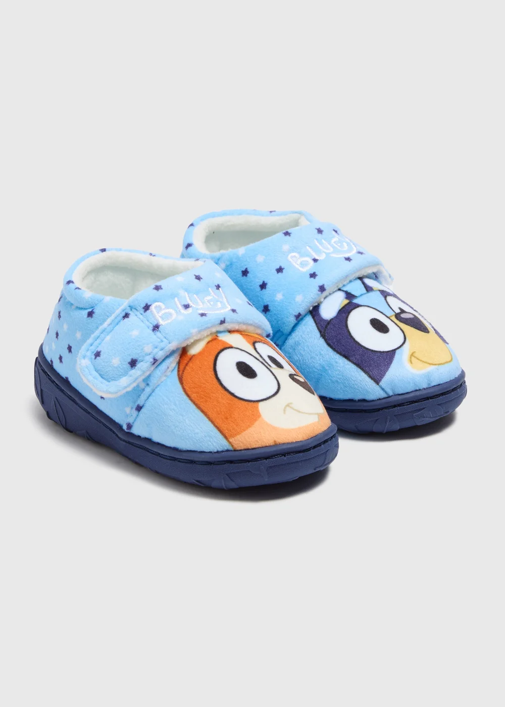 Bluey Kids Blue Cupsole Slippers (Younger 4-9) - 6 Infant Image 1