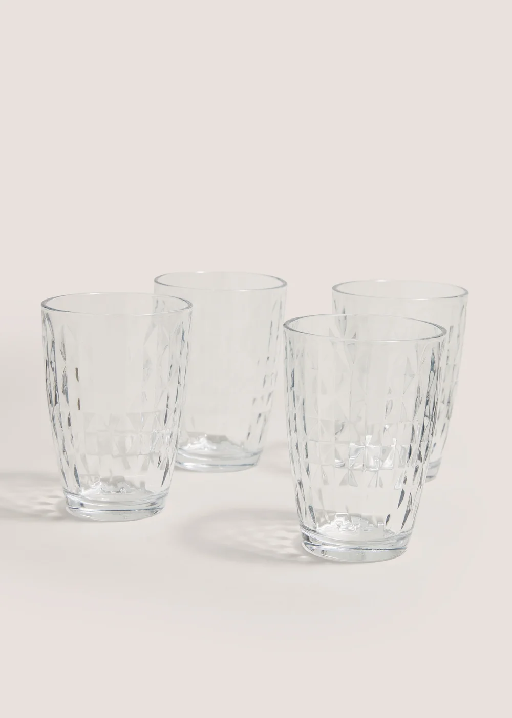 4 Pack Casablanca Long Glasses Image 1