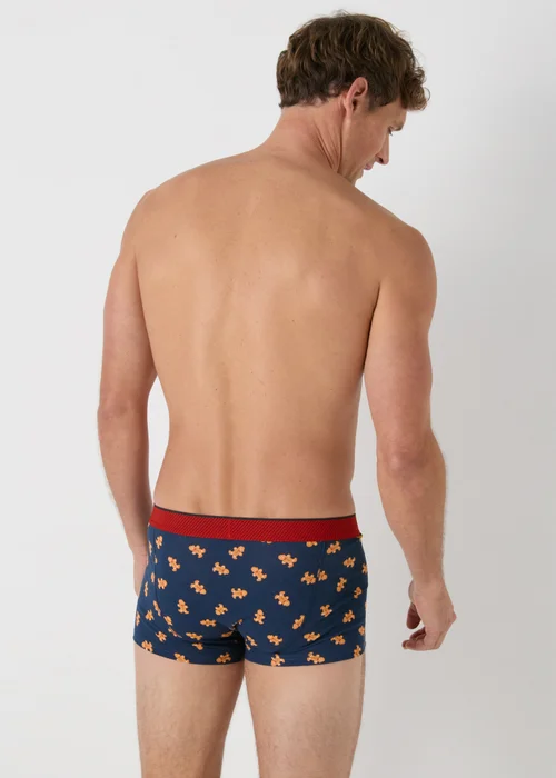 2 Pack Red Gingerbread Boxers - XS Image 3