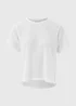 White Crochet T-Shirt - Size 8 Image 5