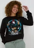 Black Bowie Sweatshirt - Small Image 1