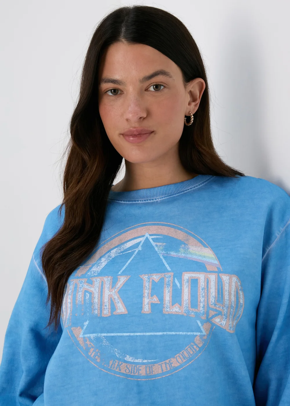 Blue Pink Floyd Sweatshirt - Small Image 3