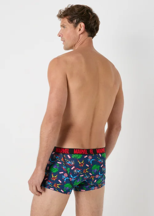 Marvel 2 Pack Multicolour Boxers - XS Image 3