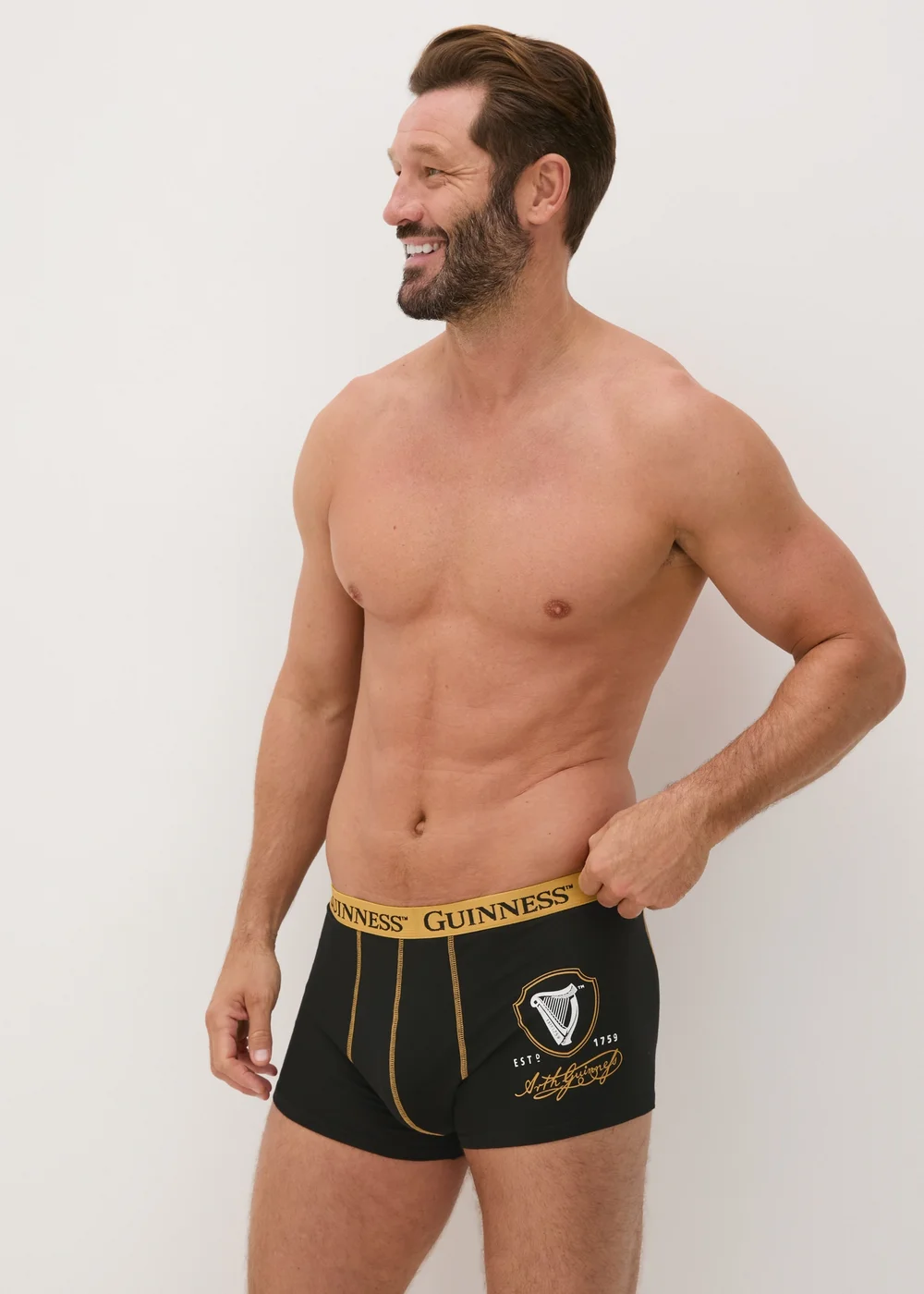 2 Pack Guinness Black Boxers - XS Image 2