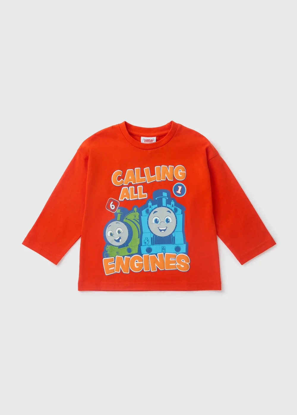Thomas The Tank Kids Red T-Shirt (1-7yrs) - 1 half year to 2 Image 1