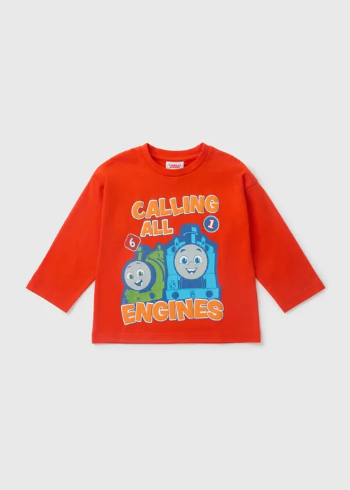 Thomas The Tank Kids Red T-Shirt (1-7yrs) - 1 half year to 2 Image 1
