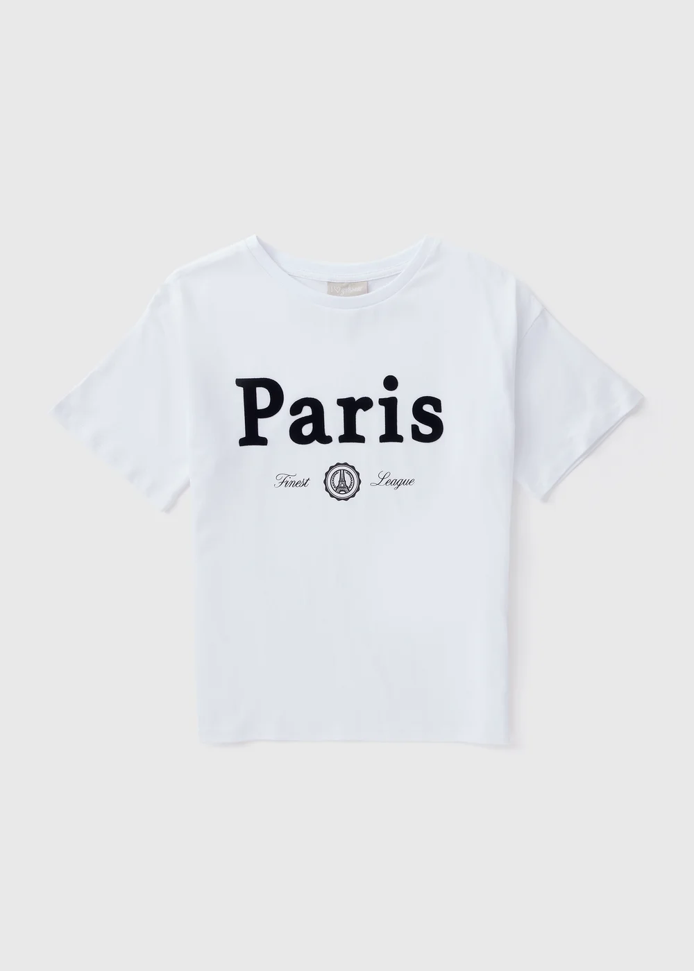 Girls White Paris Olympic T-Shirt (7-15yrs) - Age 7 Years Image 1