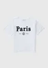 Girls White Paris Olympic T-Shirt (7-15yrs) - Age 7 Years Image 1