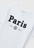 Girls White Paris Olympic T-Shirt (7-15yrs) - Age 7 Years Image 2