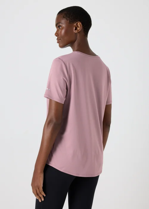 Souluxe Lilac Short Sleeve T-Shirt - Small Image 2