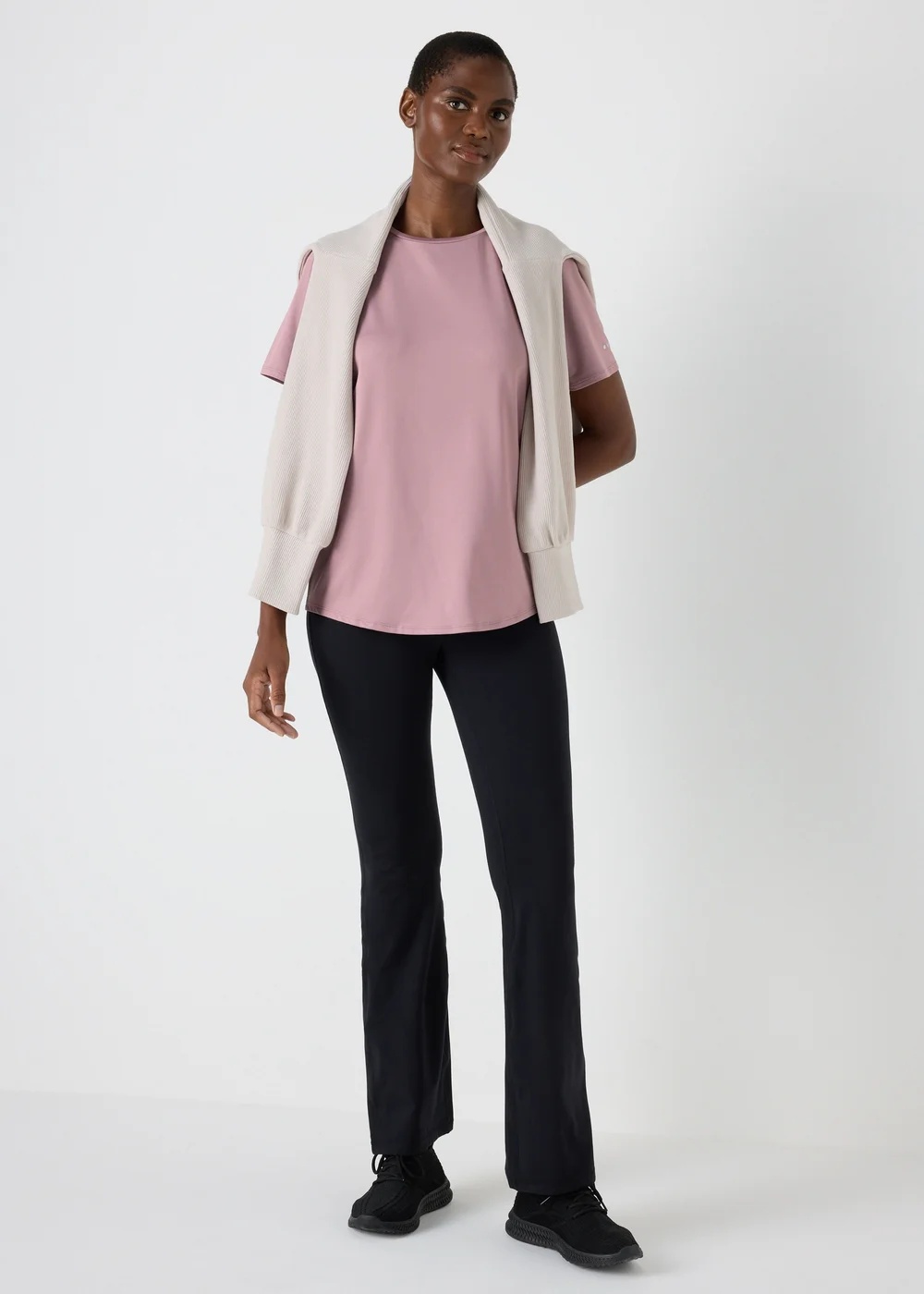 Souluxe Lilac Short Sleeve T-Shirt - Small Image 1