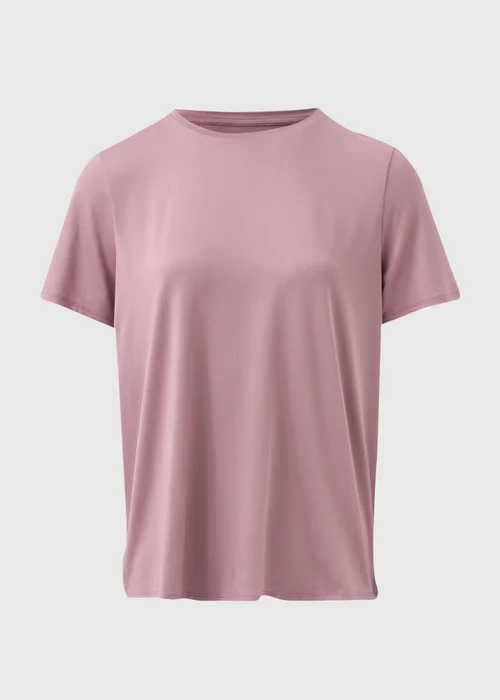 Souluxe Lilac Short Sleeve T-Shirt - Small Image 4