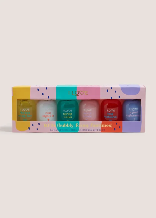 I LOVE Bath Gift Set Image 1