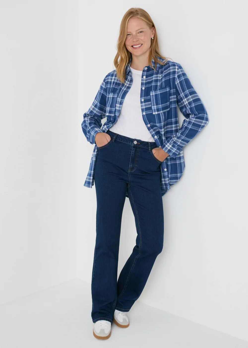 Blue Check Shirt - 8 Image 2