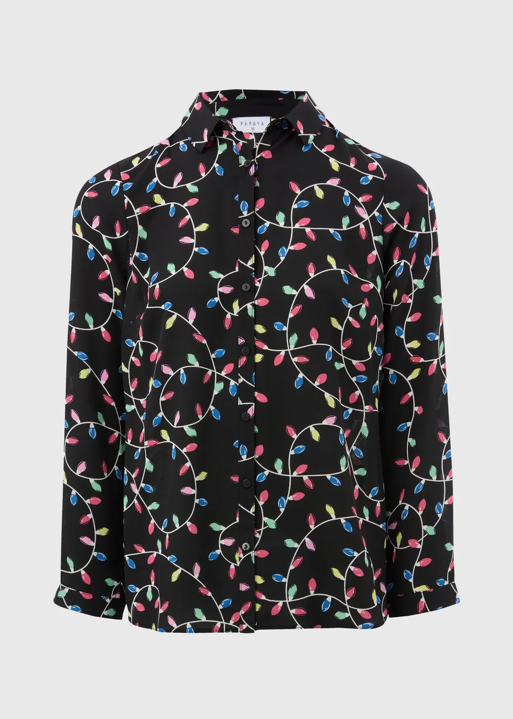 Black Christmas Lights Shirt - 8 Image 4