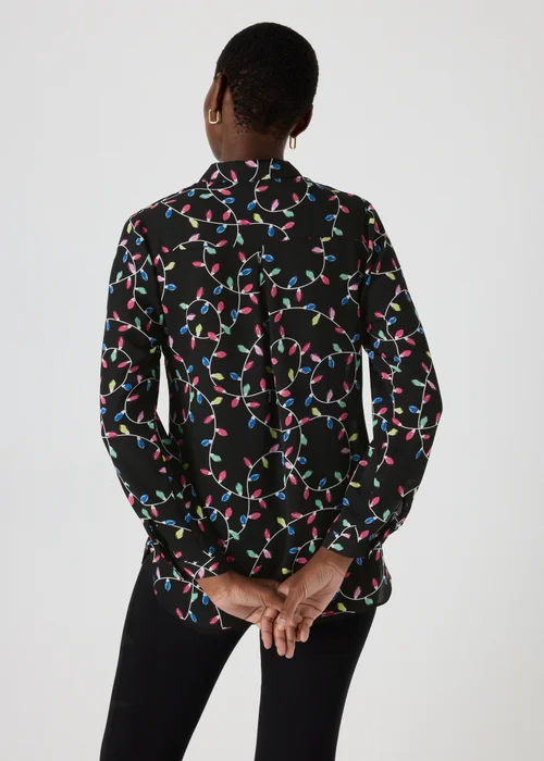 Black Christmas Lights Shirt - 8 Image 2