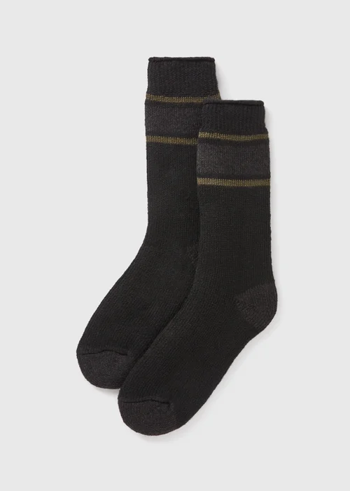 Heathholders Charcoal Thermal Socks - 6-11 Image 1