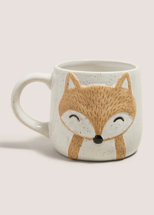 Wondrous White Fox Mug Image 1