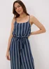 Navy Stripe Jumpsuit - 8 Image 3