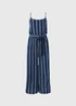 Navy Stripe Jumpsuit - 8 Image 5