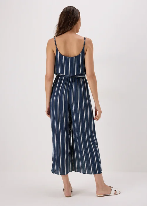 Navy Stripe Jumpsuit - 8 Image 2