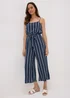 Navy Stripe Jumpsuit - 8 Image 1