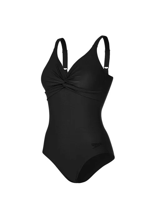 Speedo Black Brigitte One Piece Swimsuit - Size 14 Image 1