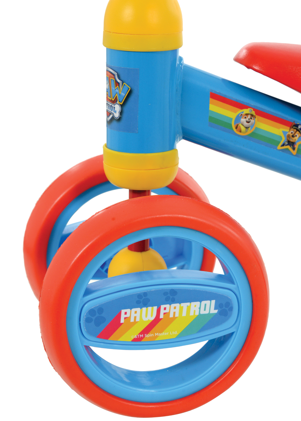Paw Patrol Multi Colour Bobble Ride-On - One Size Image 3