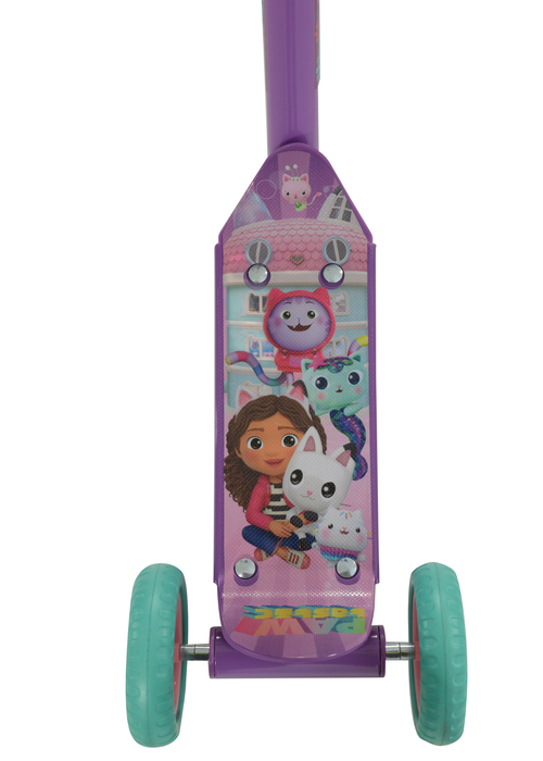 Gabby's Dollhouse Multi Colour Deluxe Tri Scooter - One Size Image 2