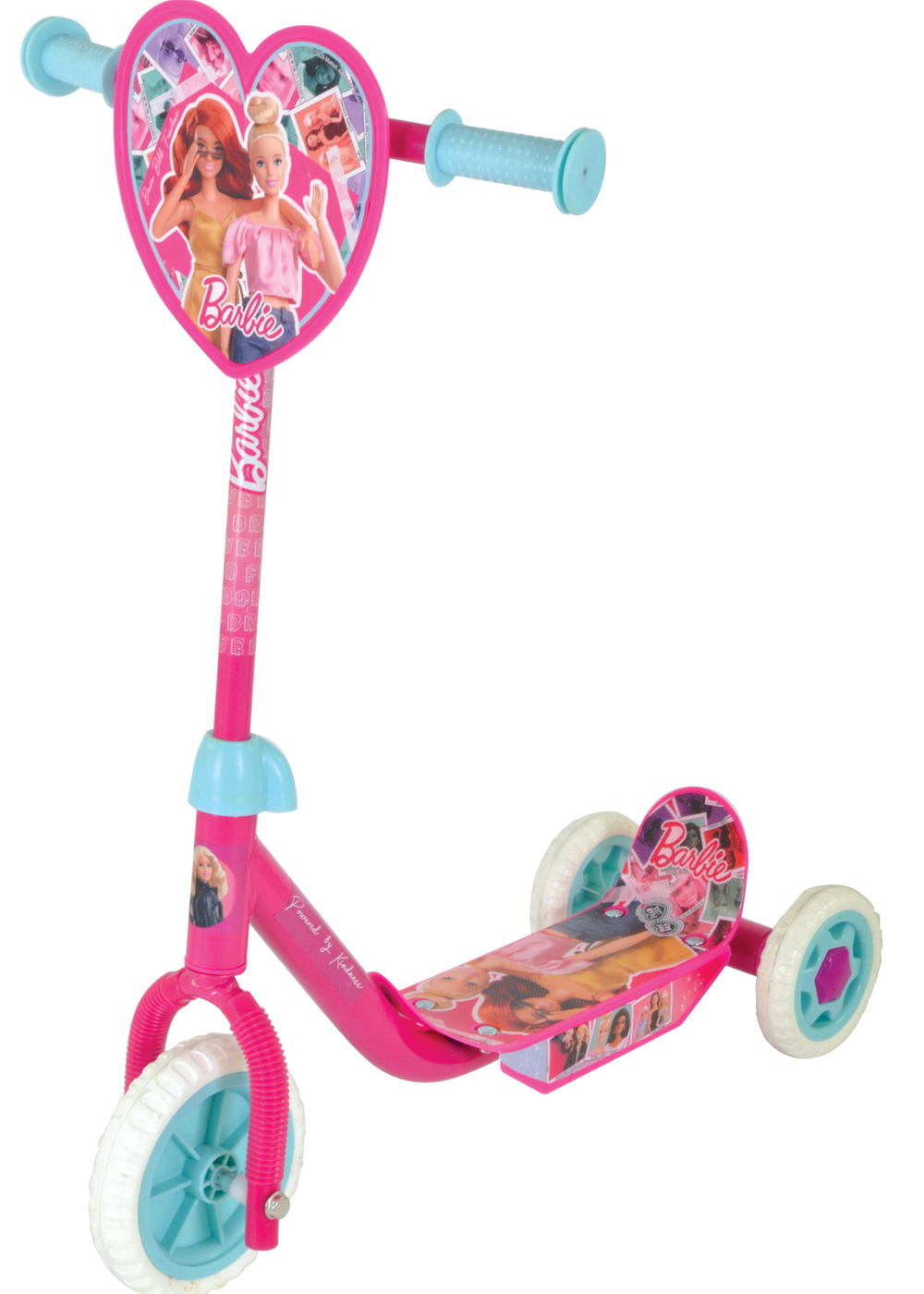 Barbie Multi Colour Deluxe Tri Scooter - One Size Image 1