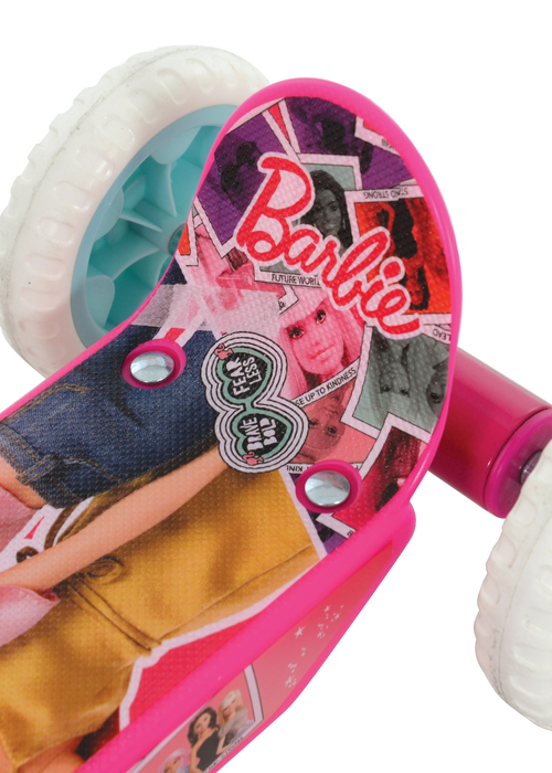 Barbie Multi Colour Deluxe Tri Scooter - One Size Image 5