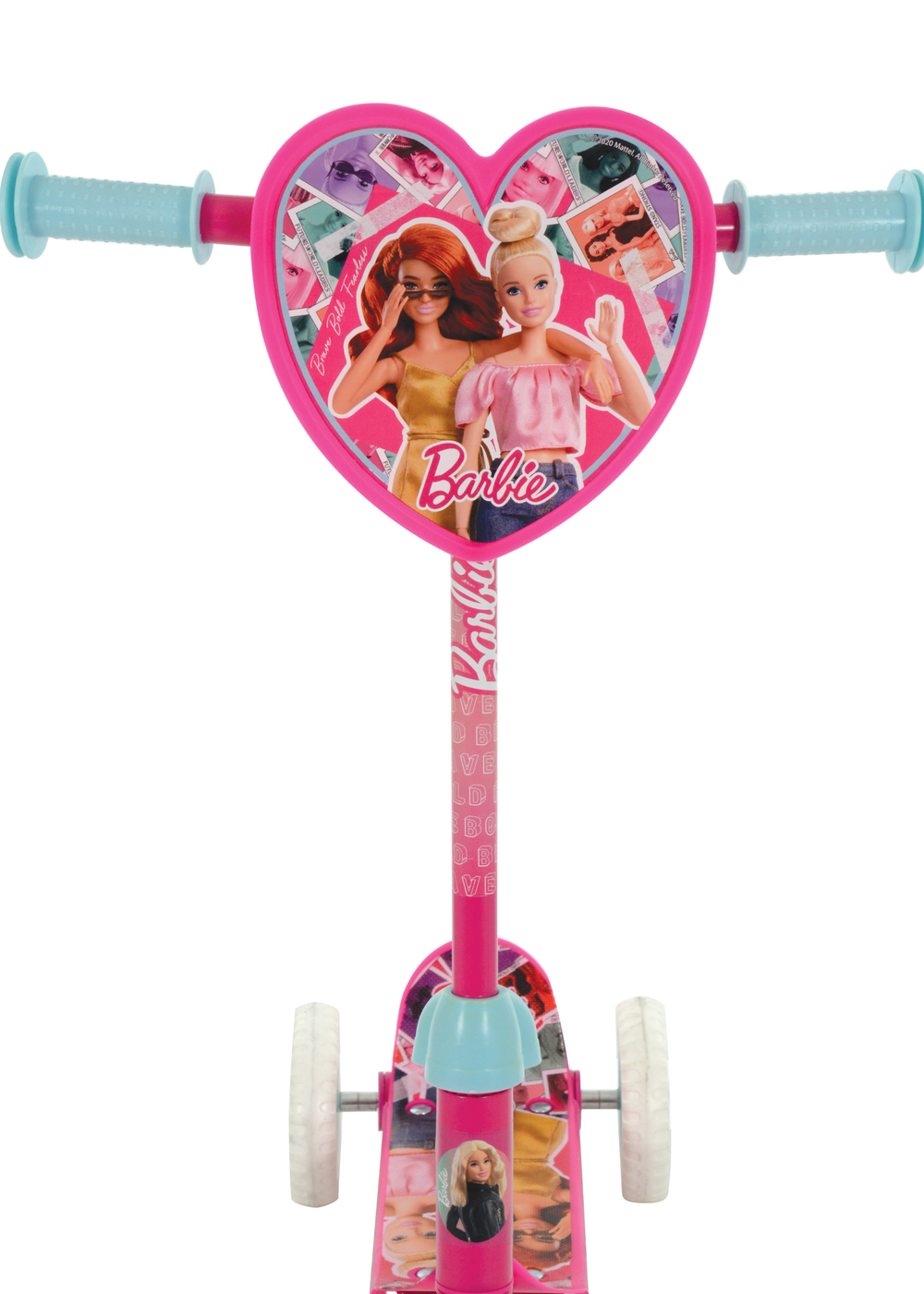 Barbie Multi Colour Deluxe Tri Scooter - One Size Image 2