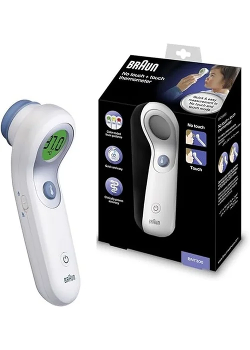 Braun White No Touch Thermometer - One Size Image 2