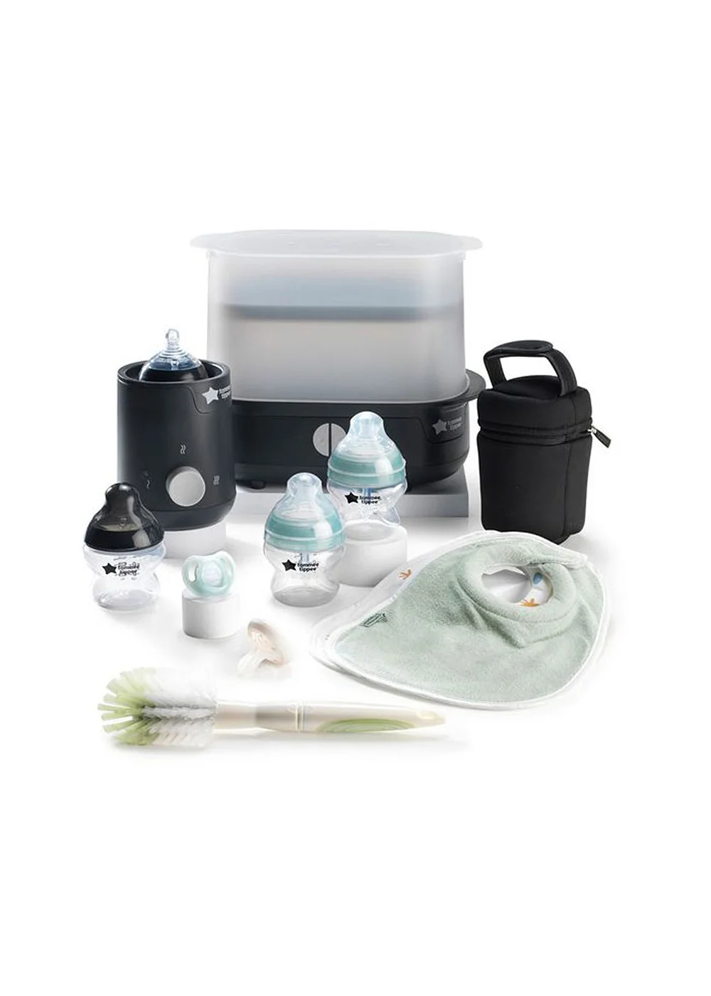 Tommee Tippee Black Complete Feeding Kit - One Size Image 1