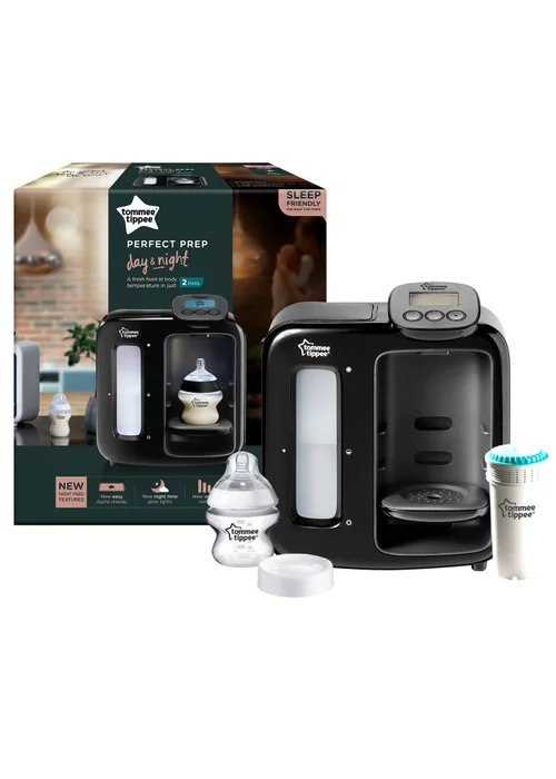Tommee Tippee Black Perfect Prep Day & Night - One Size Image 2