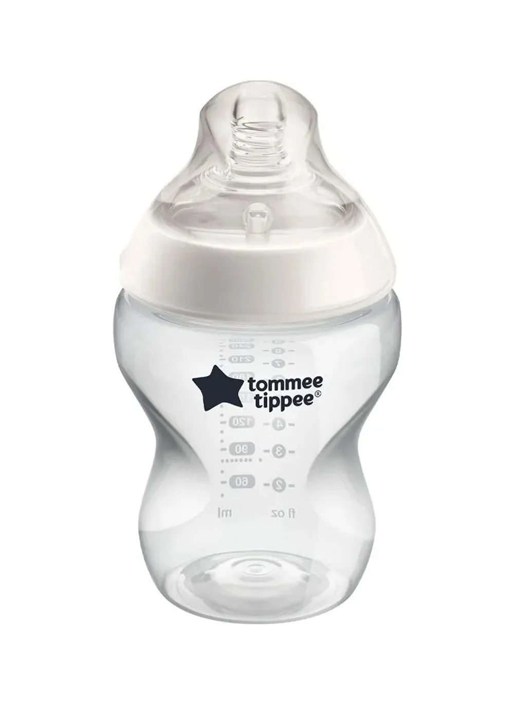 Tommee Tippee White CTN 4-Pack EasiVent Bottles (340ml) - One Size Image 1