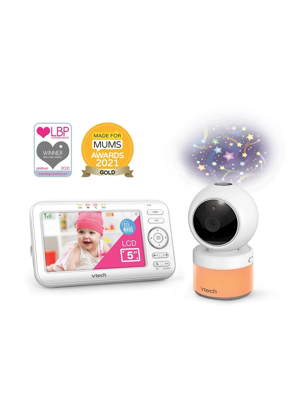 VTech Baby White Video Baby Monitor - One Size Image 1