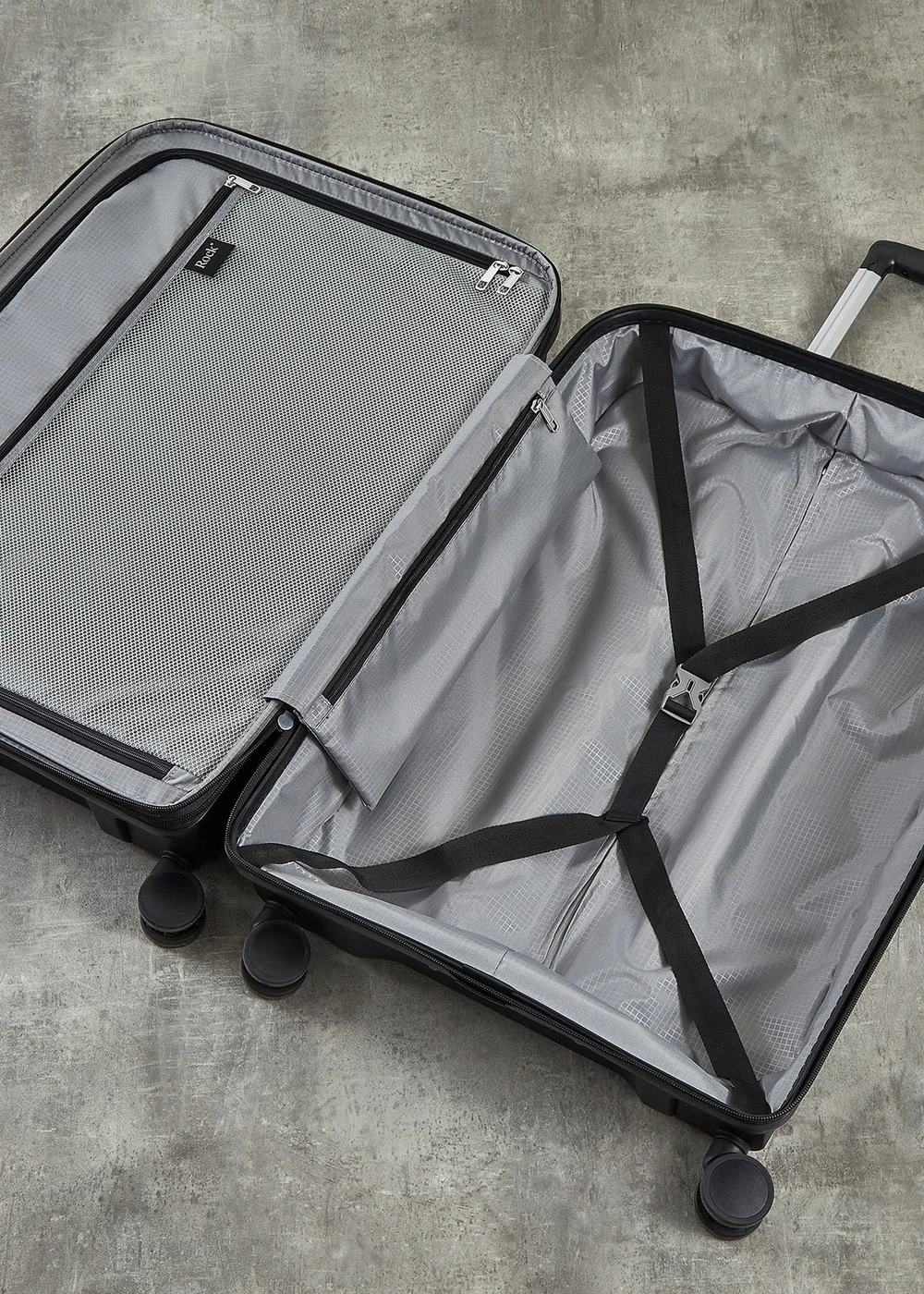 Rock Tulum Suitcase Black - Small Image 5