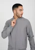 Brave Soul Grey Bomber Jacket - XS Image 3