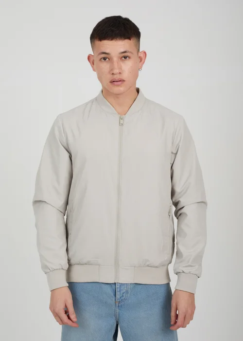 Brave Soul Stone Bomber Jacket - XS Image 1